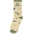 thumbnail image 3 of Novelty Socks Holiday Socks Bee Merry Cotton Christmas Insects Ka112504, 3 of 3