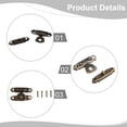 thumbnail image 4 of 10PCS Antique Bronze Hasp Buckle Jewellery Box Suitcase Latch Lock Clasp Wooden Box Latch Buckle Decorative Latch Hardware, 4 of 7