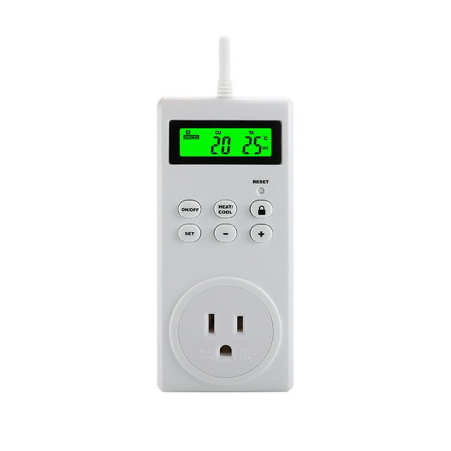 Bearachild Termostato de enchufe inteligente para PC Electrodomésticos Enchufe de EE. UU. Bearachild HA063960-03B