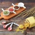 thumbnail image 5 of Juego de cucharas medidoras, taza medidora negra con asas de acero inoxidable, cocina, 5 of 5