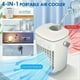 thumbnail image 4 of Aire Acondicionado Portátil, Humidificador, Ventilador de Escritorio, para Oficina y Hogar, Mini Ventilador Portátil para Móvil., 4 of 7