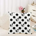 thumbnail image 2 of MKHERT French Bulldog Pillow Covers Pillowcase Throw Pillows 18x18 inch, 2 of 2