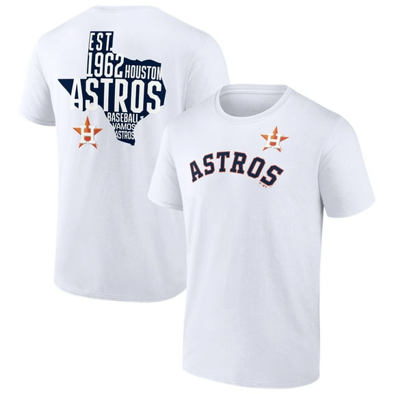 Men's White Houston Astros Team Hot Shot T-Shirt