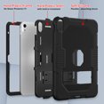 thumbnail image 2 of Dteck Case for iPad 10th Generation 10.9 Inch 2022, Built-in Kickstand Heavy Duty Shockproof Rugged Protective Case for iPad 10.9 Inch 10th Gen 2022 Release,Black, 2 of 8