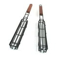 thumbnail image 3 of Advancent Paquete de 2 cestas para asar, parrilla de Metal antiadherente para asar verduras, barbacoa, malla para acampar, Picnic, hornear, Estufas de camping, 3 of 6