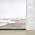 thumbnail image 2 of nuLOOM Waviel Abstract Washable Area Rug, 5' x 8', Waviel Taupe, 2 of 9