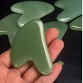 thumbnail image 4 of Gua sha Board Natural Jade Gua Sha raspado herramientas de masaje, piedra Guasha Board para el cuidado de la cara y el cuerpo, acupuntura SPA, 4 of 5