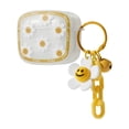 thumbnail image 2 of AirPods 3rd Gen Case Flower, Caselix Cute Daisy Flower Women Apple Airpods Cover Case Protective Shockproof with Keychain for Apple AirPods 3rd Generation Charging Case - Daisy, 2 of 8