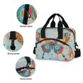 thumbnail image 5 of Lunch Bag Portable Crossbody Meal Bag Cooler Bag Insulated Lunch Bag Food Bag Handheld & Crossbody Design Cool Butterfly, 5 of 6