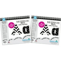 Barker Creek Black Chevron & Dots 4" Letter Pop-outs - 510 Characters