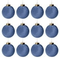 thumbnail image 6 of Zhourta 12PCS Flocked Foam Christmas Ball 3Inch Ornaments Set Soft Textured Hanging Decor for Tree and Holiday Decorating, 6 of 7