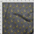 thumbnail image 3 of oneOone Silk Tabby Fabric Leaves|Swirl & Floral Block Decor Fabric Printed BTY 42 Inch Wide, 3 of 4