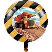 10 Count Bulk Pack Big Dig Construction Mylar Balloons