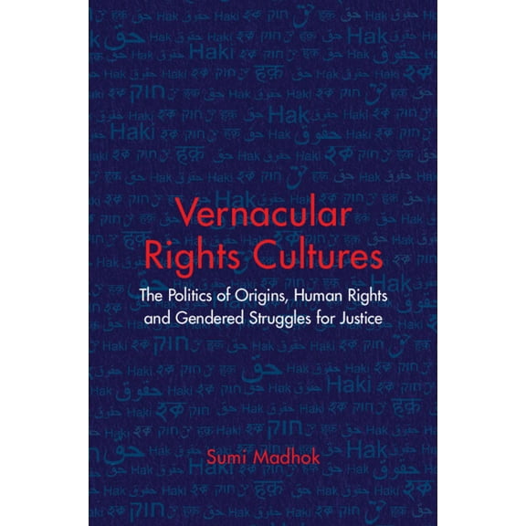 Vernacular Rights Cultures, (Paperback)