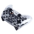 thumbnail image 4 of Controlador de juegos Bluetooth con efecto de luz RGB, controlador de consola de juegos inalámbrico para PC, teléfono móvil, negro transparente, 4 of 14