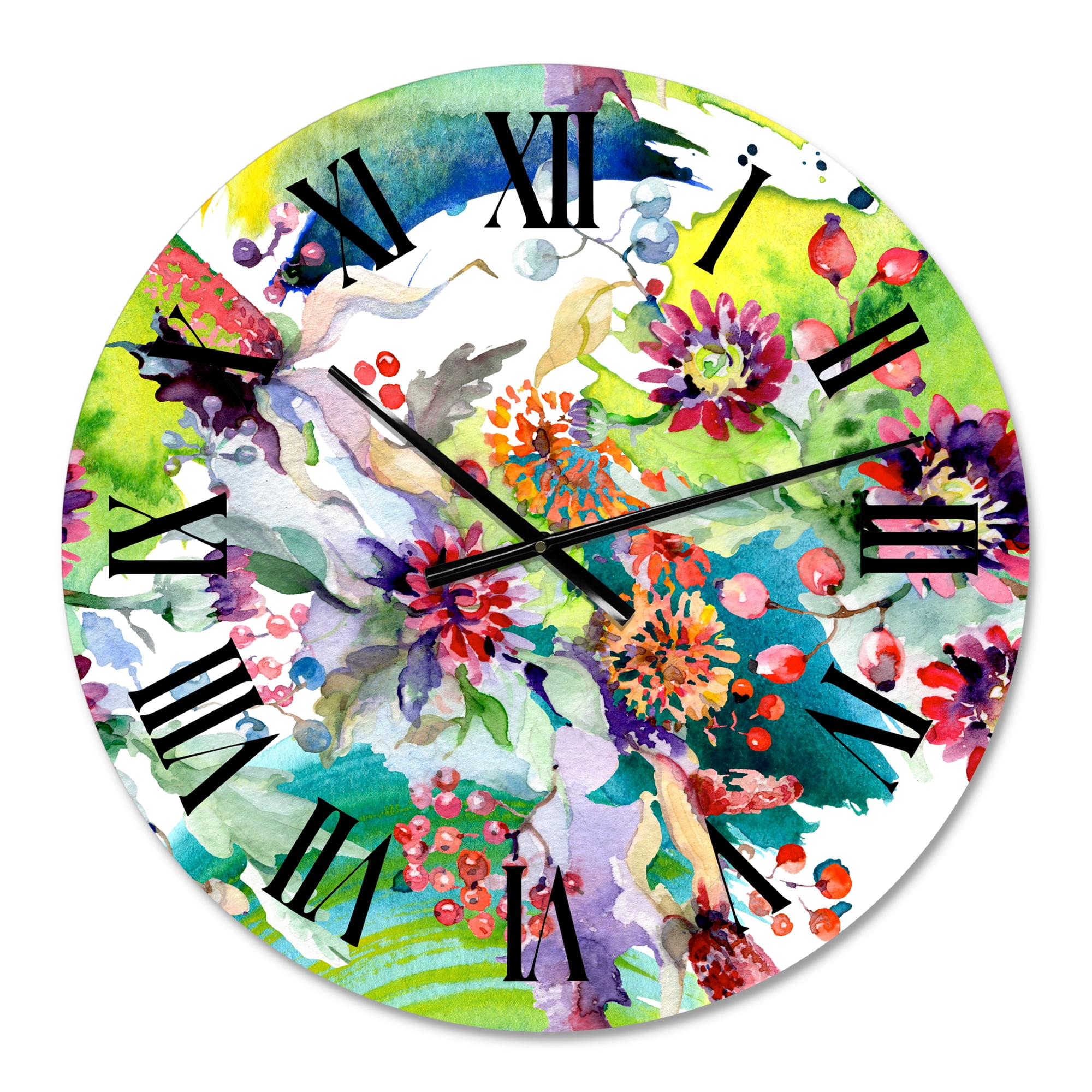 Designart 1 in Quartz Modern/Contemporary Wall Clock