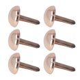 thumbnail image 2 of Adorno decorativo de cabeza de clavo, 200 unidades, tachuelas para tapicería, tachuelas de latón para tapicería de metal, tachuelas para tapicería probadas y confiables Jadeshay A, 2 of 8