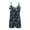 Blue Paw Heart Print, variant on ZAITUBLES Womens Summer Casual Sleeveless Rompers 2026 Loose Shorts Outfit Adjustable Spaghetti Strap Jumpsuits with Front Pockets, Fabric, Starfish Seashell Blue Print, Size S