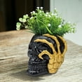 thumbnail image 1 of Pots de Fleurs Réalistes Verts Ornements de Jardin Décorations d'Halloween, 1 of 5