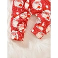 thumbnail image 5 of Bellafa My 1st Christmas Newborn Outfit Baby Girl Long Sleeve Xmas Romper One-Piece Soft Jumpsuit Baby Girl Coming Home Outfit, 5 of 9