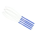 thumbnail image 4 of 5 Beads Feather Hair Bun extension Tool Loop Hook Pulling Blue, 4 of 7