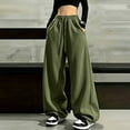thumbnail image 5 of Sweatpants Women Baggy Lounge Pants with Pockets Workout Gym Active High Waisted Comfy Joggers for Women Fall Clothes 2026(Army Green,XL), 5 of 5
