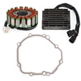 thumbnail image 3 of Stator Coil + Régulateur de Tension Redresseur + Joint pour Suzuki GSR750 GSXS750 12-20, 3 of 9