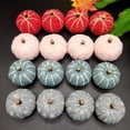 thumbnail image 3 of Biplut 16Pcs Mini Artificial Pumpkins Fall Harvest Simulation Pumpkins for Christmas Halloween Thanksgiving Party Decorations (Multicolor), 3 of 11
