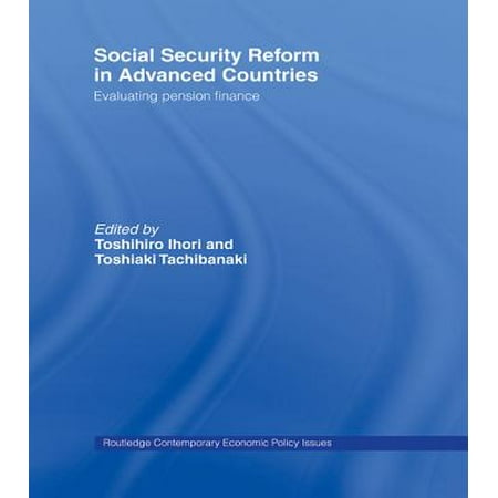 Social Security Reform in Advanced Countries -