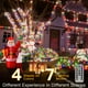 thumbnail image 3 of Cadena de luces Ollny, 64 m, 640 LED, 11 modos, control remoto IP44, 3 of 6
