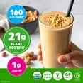thumbnail image 5 of Orgain Organic Vegan 21g Protein Powder, Plant Based Shake Drink, Peanut Butter 2.03lb, 5 of 8