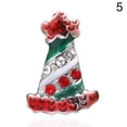 thumbnail image 2 of Christmas Brooch Pin Mini Santa Hat Sock Tree Bell Cartoon Brooch Holiday Brooch, 2 of 10