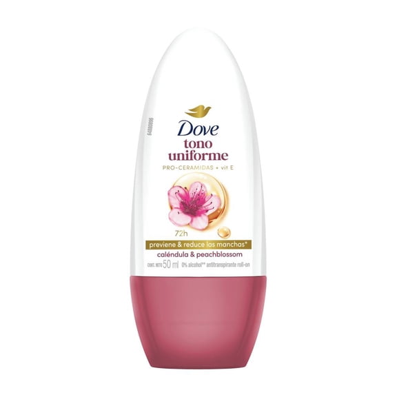 Antitranspirante Dove dermo aclarant en roll on para dama 50 ml