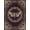 Burgundy Ivory, Pattern 1, variant on Design&I 2'x3' Washable Throw Rug Low Profile Daily Traffic Ready Accent Moth Gothic Butterfly Botanical Scrolls Scroll Vintage Flowing Dynamic for Hallway, Laundry Room