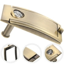 HOOWIFFY Metal Door Peephole Hotel Door Security Knocker with Cover Zinc Alloy 1Pack