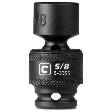 UPC: 0886352533553 | Capri Tools 5/8-Inch Universal Impact Socket  3/8-Inch Drive  6-Point  SAE