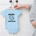 thumbnail image 5 of Popeye Quote What Me Likes Romper Boys or Girls Infant Baby Brisco Brands 24M, 5 of 6