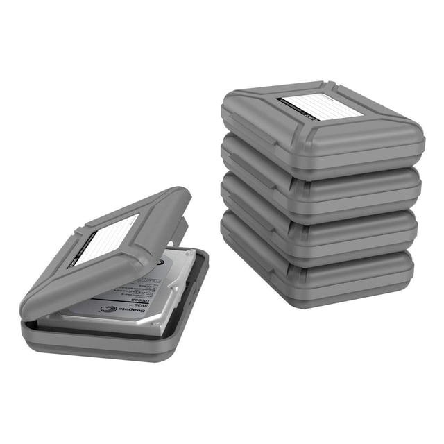 Funda de disco duro ORICO para HDD/SSD de 3,5 pulgadas, 5 paquetes