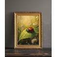 thumbnail image 3 of Ladybird Cottagecore Dark Academia Art Print Whimsical Insect Wall Art Vintage Nature Poster for Living Room Bedroom or Gallery Wall Moody, 3 of 3
