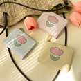 thumbnail image 2 of Cartera de tulipán para temporada de lluvias, cartera con cremallera para mujer, cartera multifuncional de gran capacidad para estudiantes, bolso para cambiar tarjetas, 2 of 6