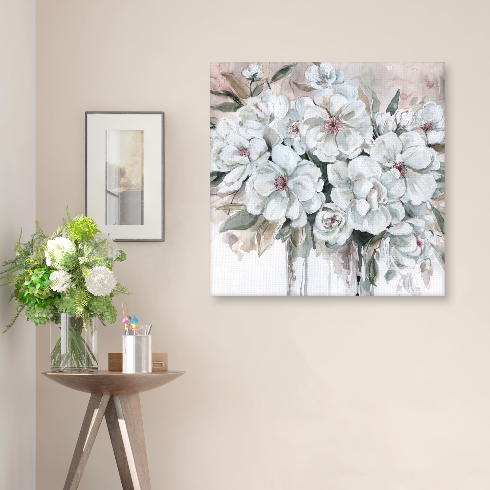 Blushing Bouquet by Carol Robinson Canvas Art Print