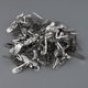 thumbnail image 4 of 100 Pieces Snap Hair Clips Metal Barrettes Slide for Baby Girls Women Accessories 50 mm, 4 of 5