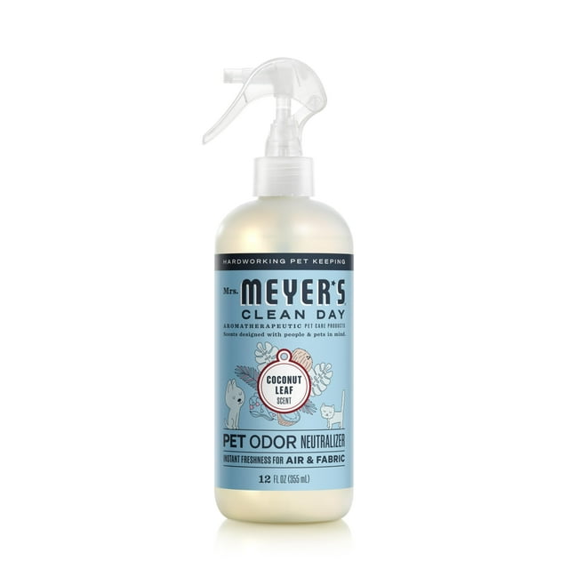 Neutralizador de olores para mascotas MRS. MEYER'S CLEAN DAY Coconut Leaf 355 ml