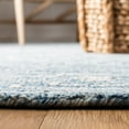 thumbnail image 4 of SAFAVIEH Micro-Loop Aspen Geometric Runner Rug, Light Blue/Ivory, 2'3" x 7', 4 of 10