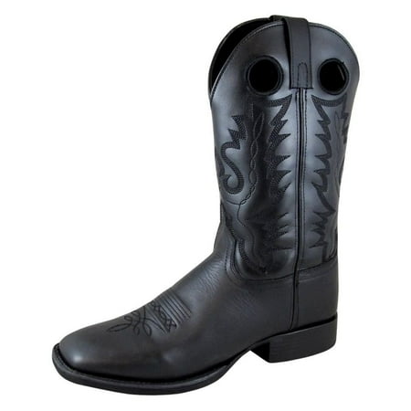 

Smoky Mountain Western Boots Mens Outlaw Square Toe Black 4056