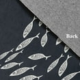 thumbnail image 2 of Simply Daisy 5' x 7' Escuela Nautical Chenille Rug, Shark Blue and White, 2 of 4