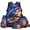 Thunder Flame Baseball US Flag, variant on Yspwyqan Distressed USA Flag 4Pcs Kids Backpack Set with Lunch Box Pencil Case, Largemouth Bass Lightweight Large Capacity Bookbag for Elementary Middle School Travel