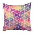 thumbnail image 1 of BOSDECO geometric Colorful mosaic backdrop Pillowcase Throw Pillow Cover Case 16x16 inches, 1 of 2