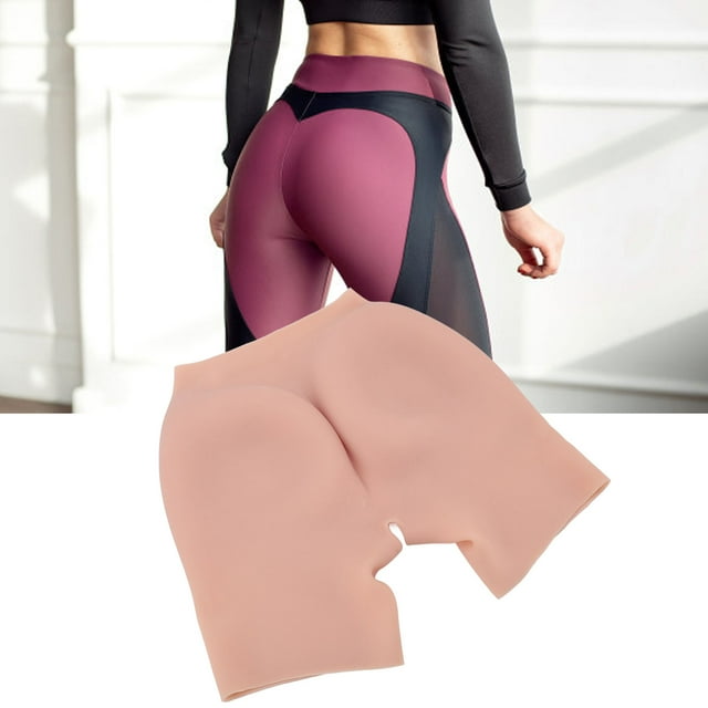 Faja De Silicona Para Mujer, Ropa Moldeadora De Cadera Y Trasero, Cintura Alta, Almohadillas Curvadas Para Entrepierna Abierta, Bragas De Elevación Para Mujer