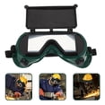 thumbnail image 2 of Hinged Goggles Welding Use Plastic Robustness Broad View Comfortable Wear Safety Compliance for Soldering Torching Brazing, 2 of 20